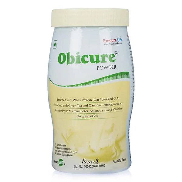 Obicure Vanilla Flavour Powder 200 gm