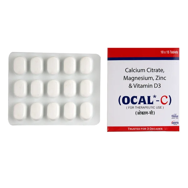 Ocal-C Tablet 15's, Pack of 15 TabletS