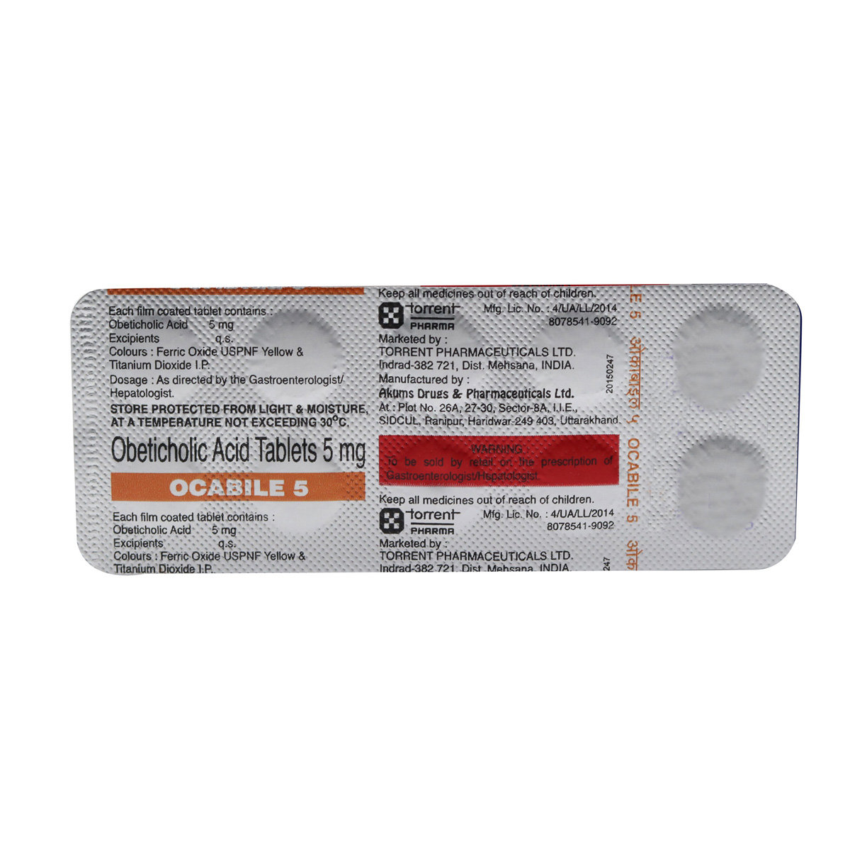 Ocabile 5 Tablet 10's, Pack of 10 TABLETS Ocabile 5 Tablet 10's, Pack of 10 TABLETS