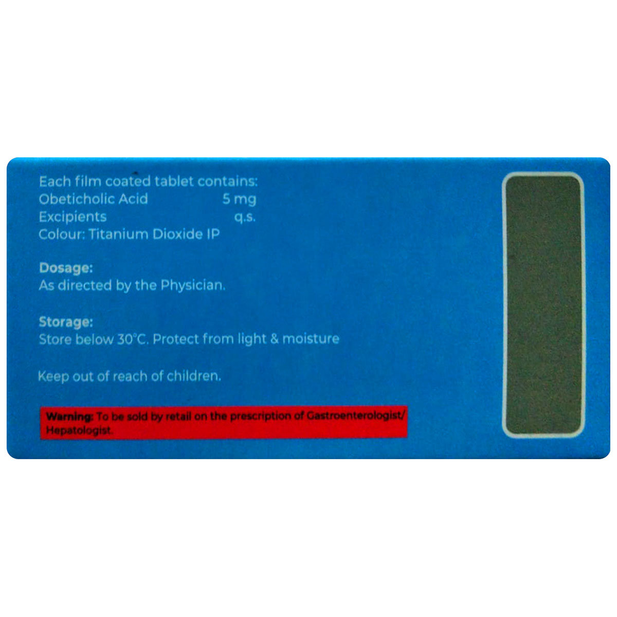 Ocholet 5 mg Tablet 10's, Pack of 10 TABLETS Ocholet 5 mg Tablet 10's, Pack of 10 TABLETS