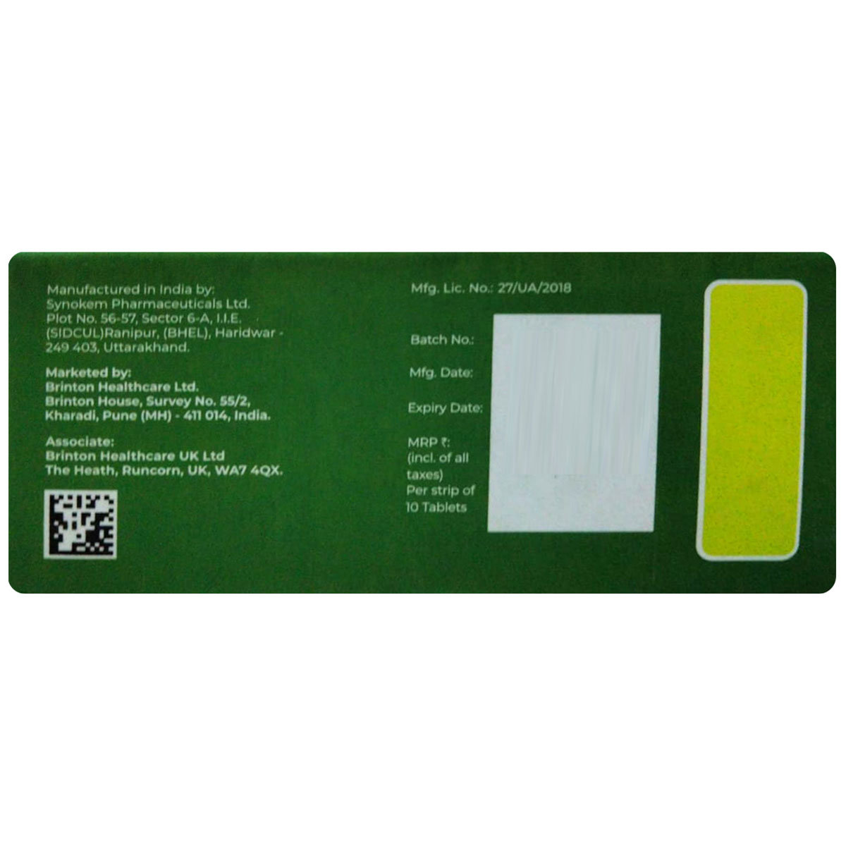 Ocholet 10 mg Tablet 10's, Pack of 10 TABLETS Ocholet 10 mg Tablet 10's, Pack of 10 TABLETS