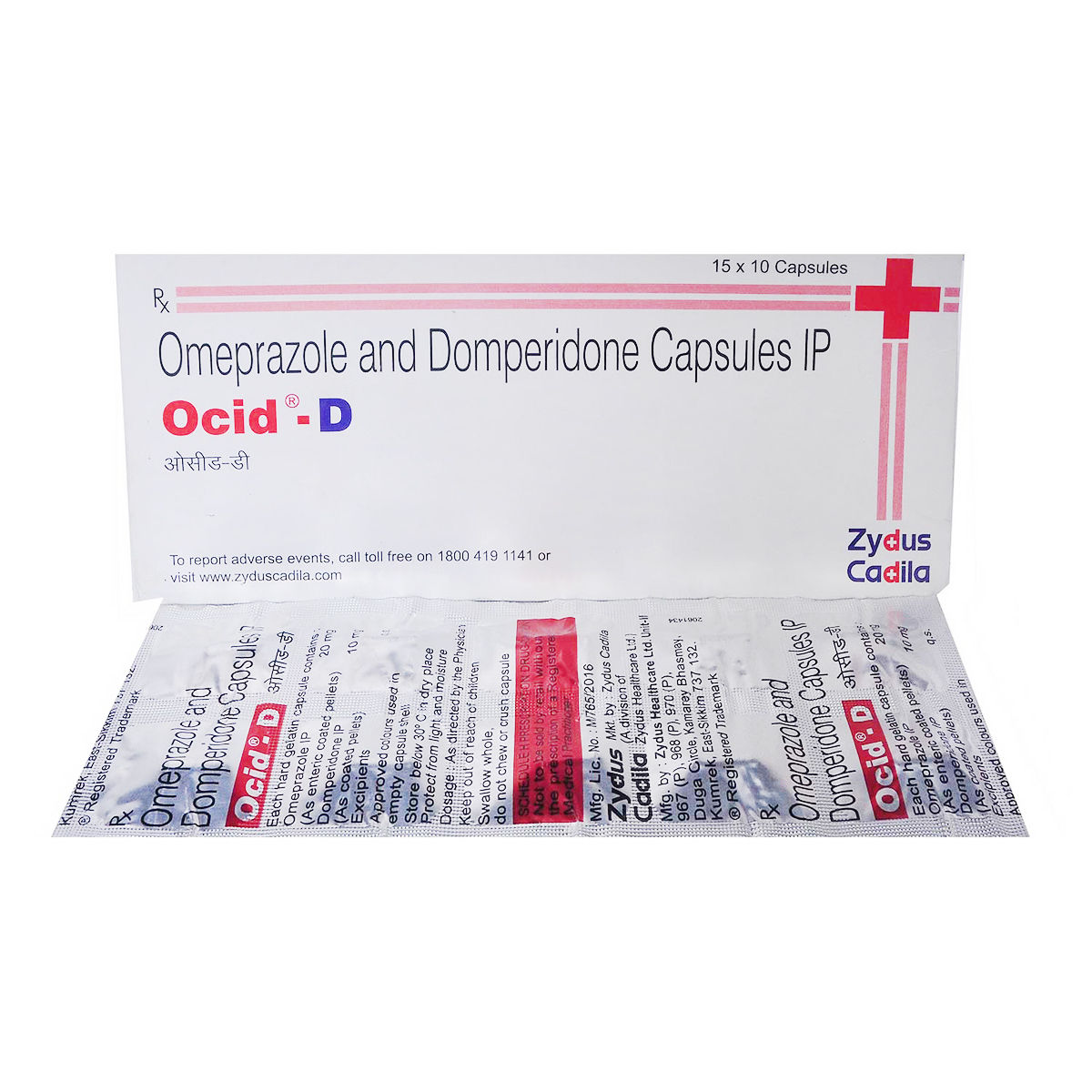 Ocid D-Capsule 10's, Pack of 10 CapsuleS
