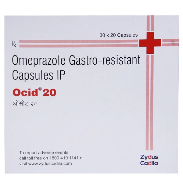 Ocid 20 mg Capsule 20's