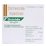 Octride  50Ug/1 Ml  (Octreotide), Pack of 1 INJECTION