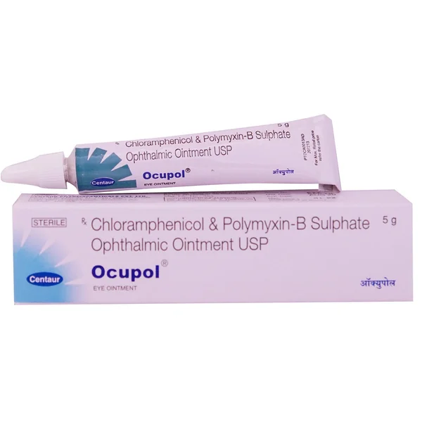 Ocupol Eye Ointment 5 gm, Pack of 1