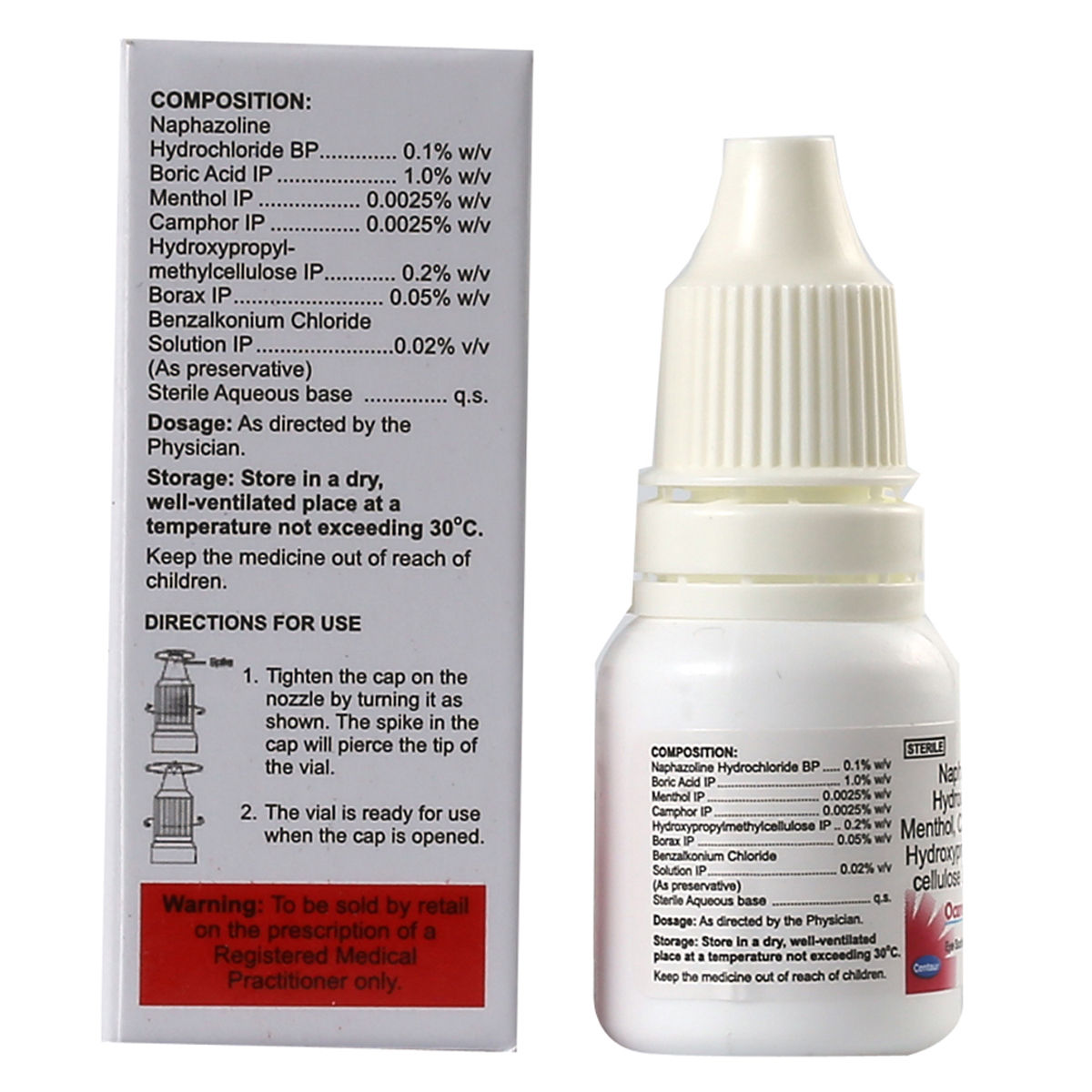 Ocurest Plus Eye Drops 15 ml Price, Uses, Side Effects, Composition