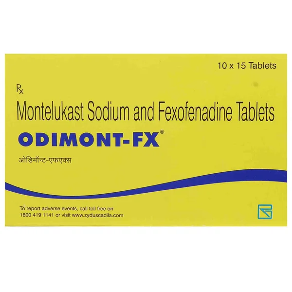 Odimont-FX Tablet 15's, Pack of 15 TABLETS