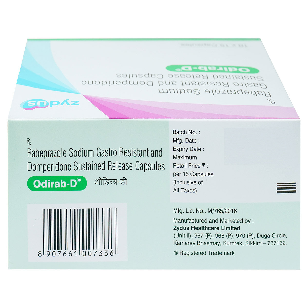 Odirab-D Capsule 15's, Pack of 15 Odirab-D Capsule 15's, Pack of 15