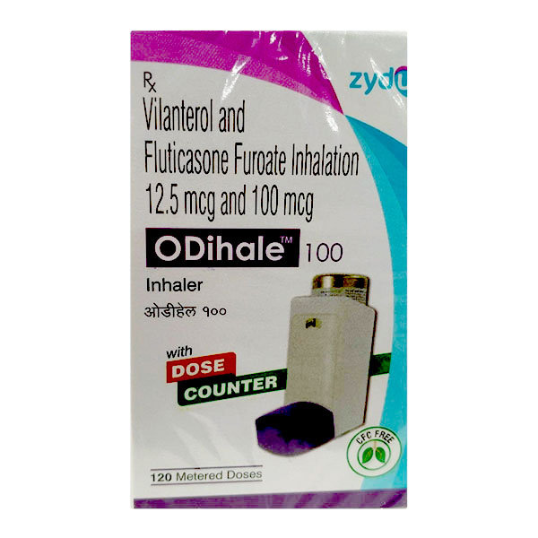 Odihale 100 Inhaler 120 MDI, Pack of 1 INHALER Odihale 100 Inhaler 120 MDI, Pack of 1 INHALER