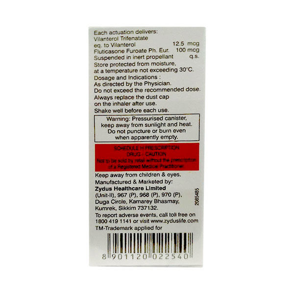 Odihale 100 Inhaler 120 MDI Price, Uses, Side Effects, Composition ...