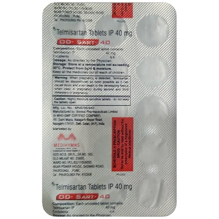 OD-Sart-40 Tablet 10's