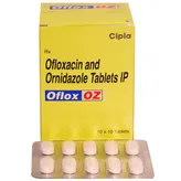 Oflox OZ Tablet 10's, Pack of 10 TABLETS