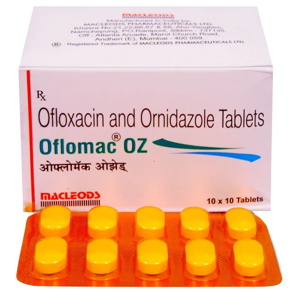 Oflomac OZ Tablet 10's, Pack of 10 TABLETS