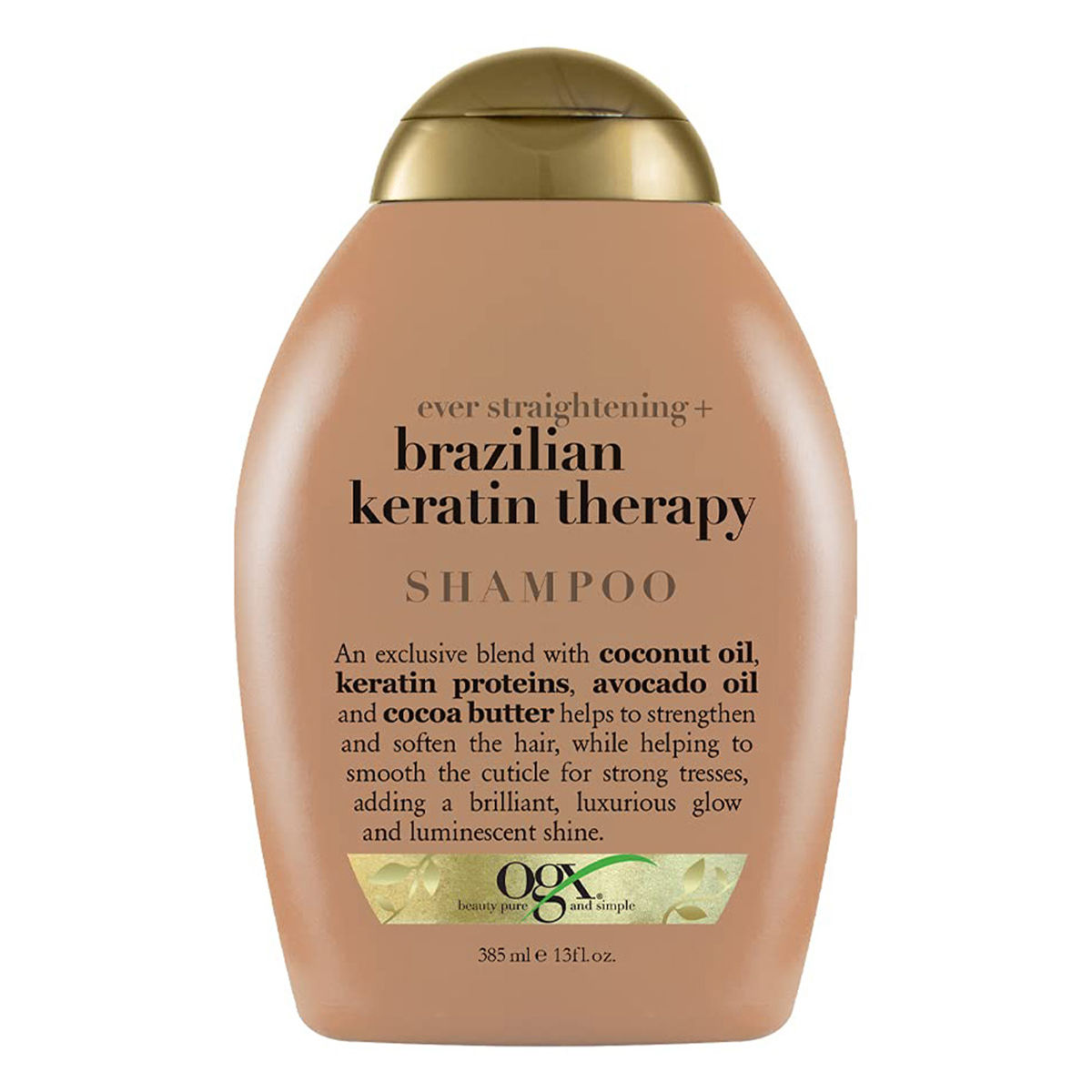 Ogx Braziliankeratin Therapy Shampoo, 385 ml, Pack of 1 