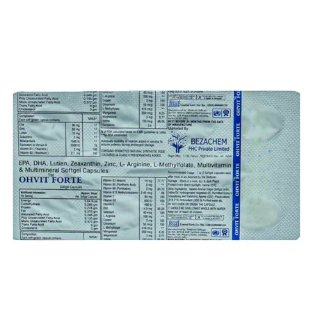 Ohvit Forte Softgel Capsule 10's