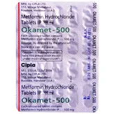 Okamet-500 Tablet 20's, Pack of 20 TABLETS