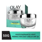 Olay White Radiance Moisturiser SPF 24 PA +++, 50 gm, Pack of 1