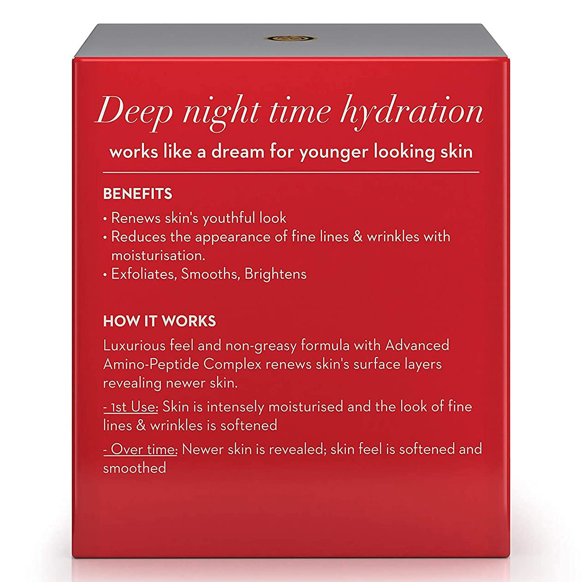 Olay Regenerist Revitalising Night Cream 50 gm | Reduces Fine Lines & Wrinkles | Gives Smooth & Plump Skin | For Normal Skin Type, Pack of 1 Olay Regenerist Revitalising Night Cream 50 gm | Reduces Fine Lines & Wrinkles | Gives Smooth & Plump Skin | For Normal Skin Type, Pack of 1