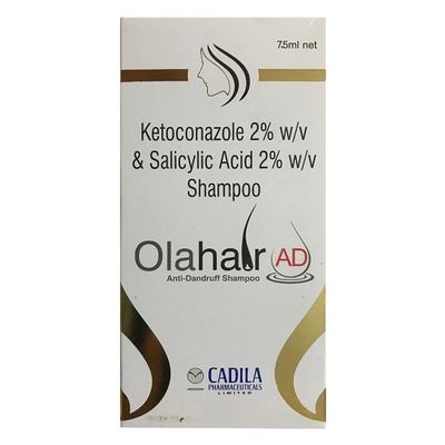 Olahair AD Shampoo 75 ml, Pack of 1 Shampoo