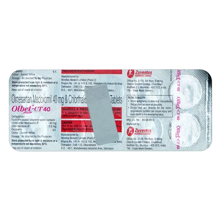 OLBET CT 40MG TABLET
