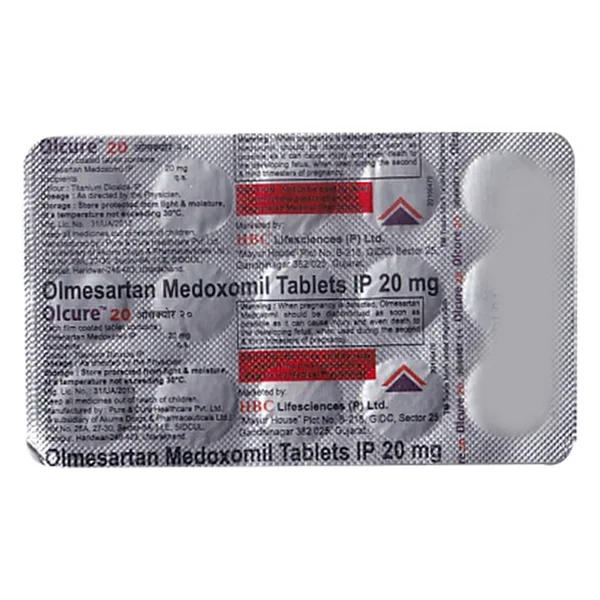 Olcure 20 Tablet 15's