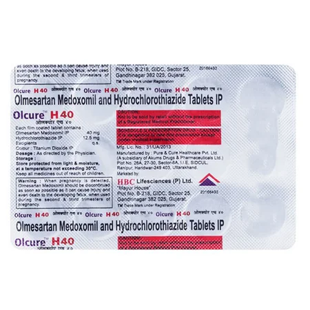 Olcure H 40 Tablet 15's