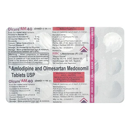 Olcure AM 40 Tablet 15's