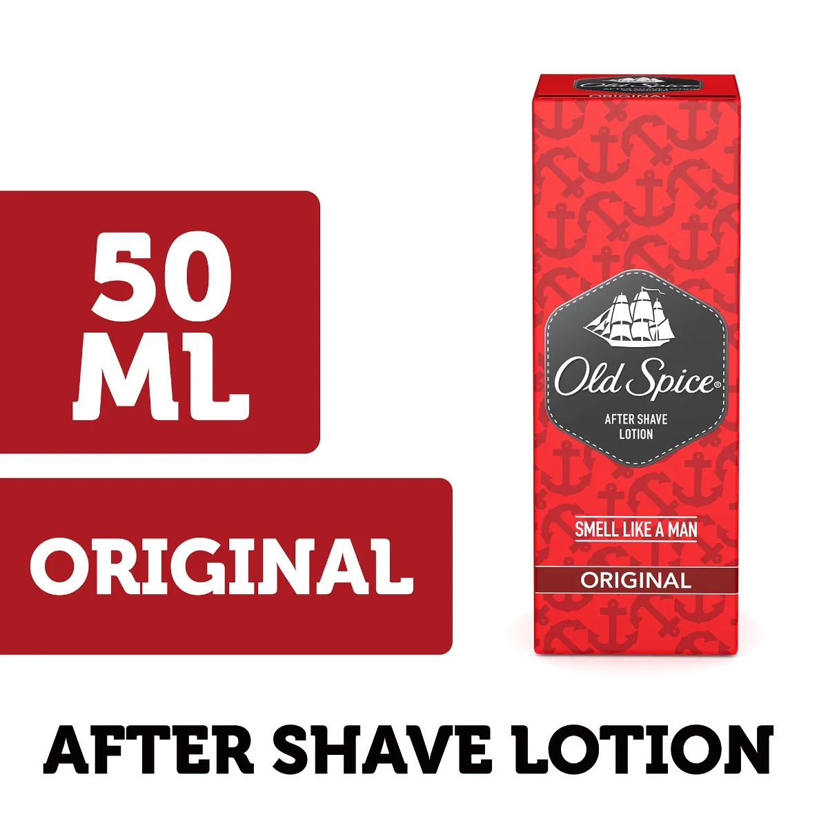 Buy Old Spice Original After Shave Lotion, 50 ml 19 Minutes