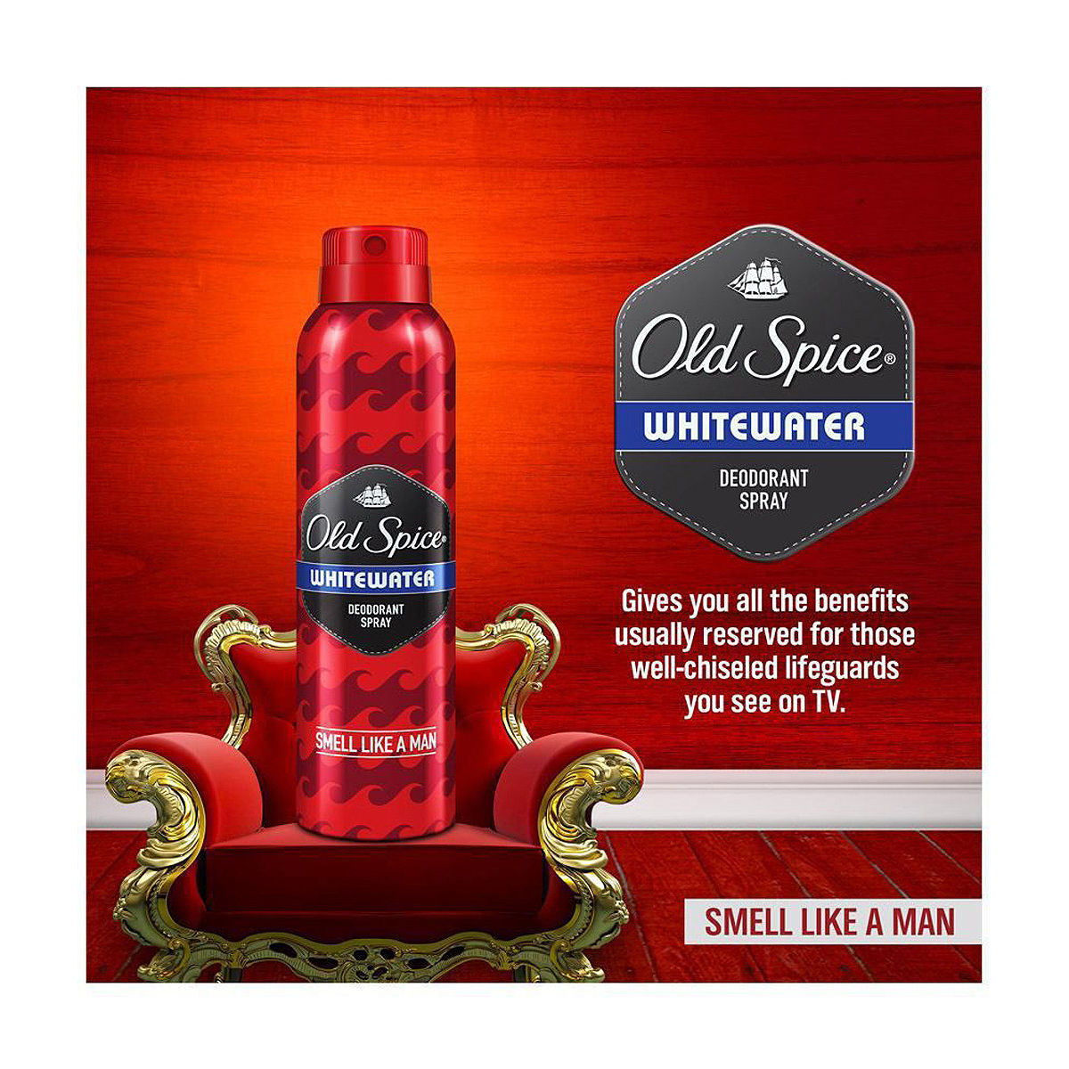 Old spice best sale whitewater deodorant spray