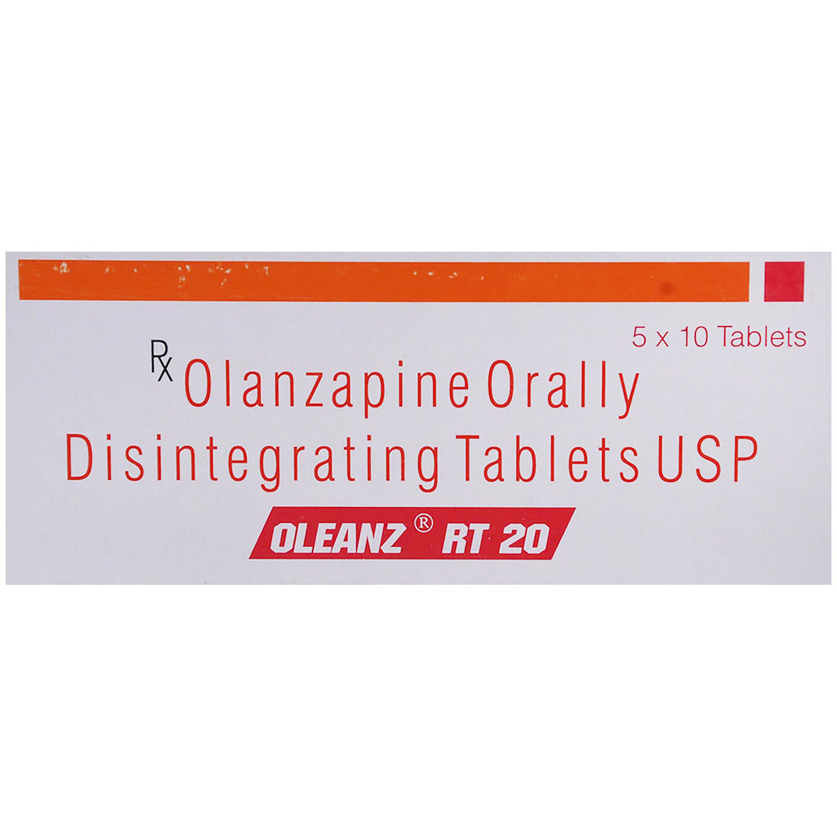 Oleanz RT 20 Tablet 10's, Pack of 10 TABLETS Oleanz RT 20 Tablet 10's, Pack of 10 TABLETS