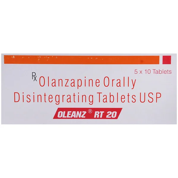 Oleanz RT 20 Tablet 10's, Pack of 10 TABLETS