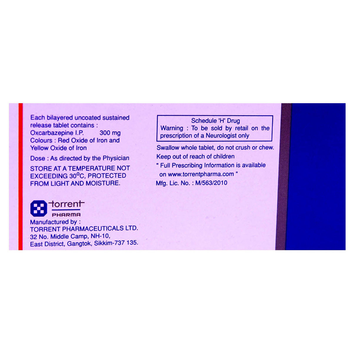 Oleptal OD 300 Tablet 10's Price, Uses, Side Effects, Composition ...