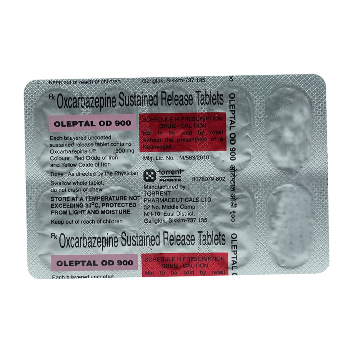 Buy Oleptal OD 900 Tablet 10's Online