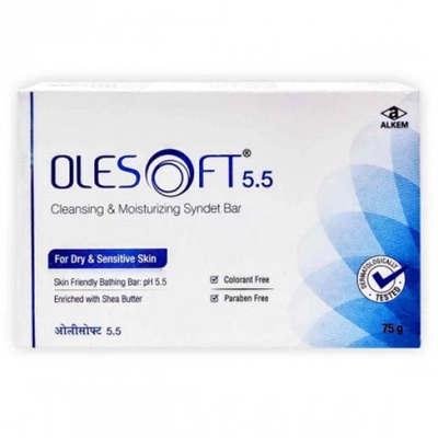 Olesoft Soap, 75 gm, Pack of 1