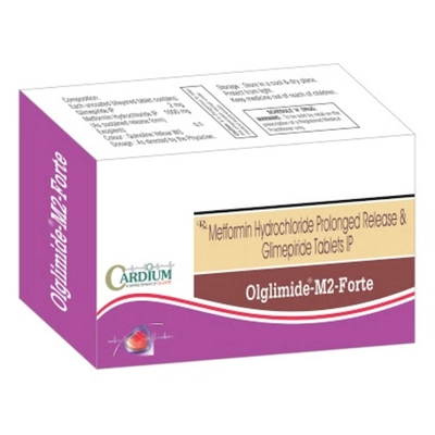 Olglimide-M2 Forte Tablet 15's, Pack of 15 TabletS