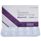 Oliza-2.5 Tablet 10's, Pack of 10 TabletS