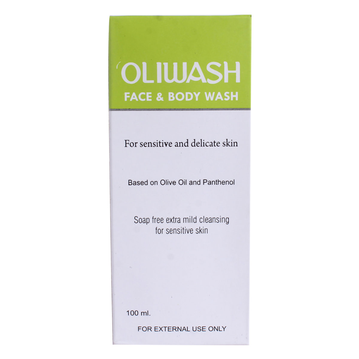 Oliwash Face and Body Wash 100 ml | Olive Oil & Panthenol | Mild Cleansing | For Sensitive & Delicate Skin, Pack of 1 Oliwash Face and Body Wash 100 ml | Olive Oil & Panthenol | Mild Cleansing | For Sensitive & Delicate Skin, Pack of 1