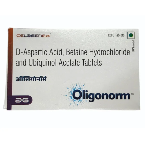 Oligonorm Tablet 10's, Pack of 10 TabletS