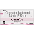 Olmat-20 Tablet 10's