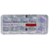 Olmat-20 Tablet 10's, Pack of 10 TABLETS