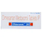 Olmezest 20 Tablet 10's, Pack of 10 TABLETS