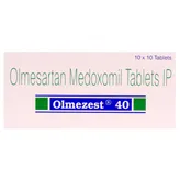 Olmezest 40 Tablet 10's, Pack of 10 TABLETS