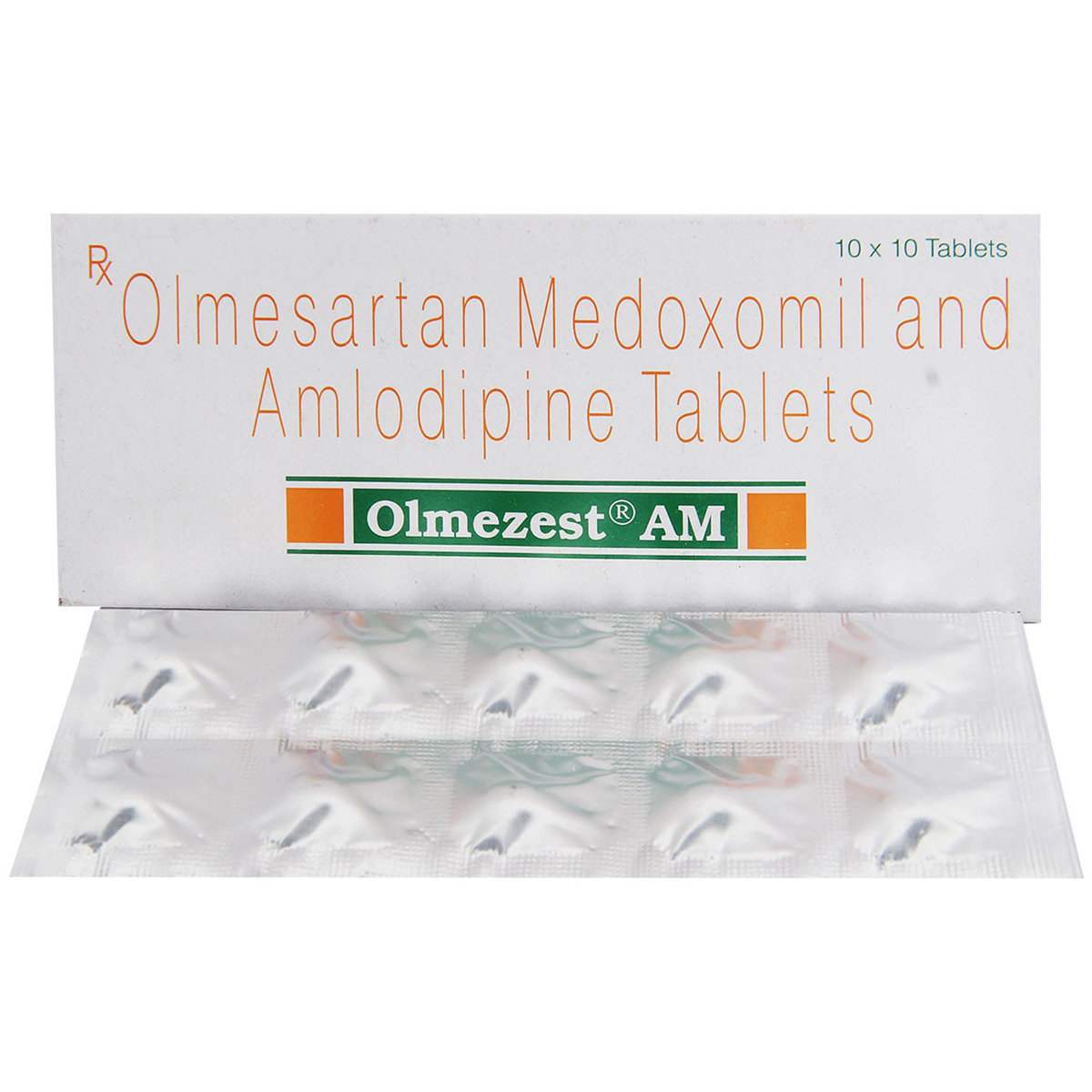 Olmezest AM Tablet 10's, Pack of 10 TABLETS Olmezest AM Tablet 10's, Pack of 10 TABLETS