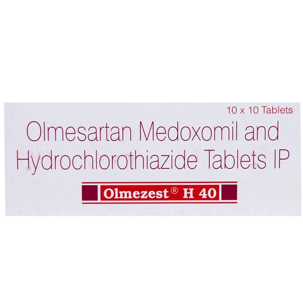 Olmezest H 40 Tablet 10's