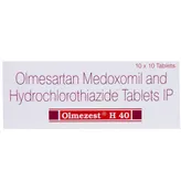 Olmezest H 40 Tablet 10's, Pack of 10 TABLETS