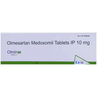 Olmin 10 Tablet 10's, Pack of 10 TABLETS