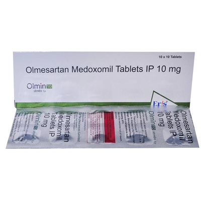 Olmin 10 Tablet 10's, Pack of 10 TABLETS