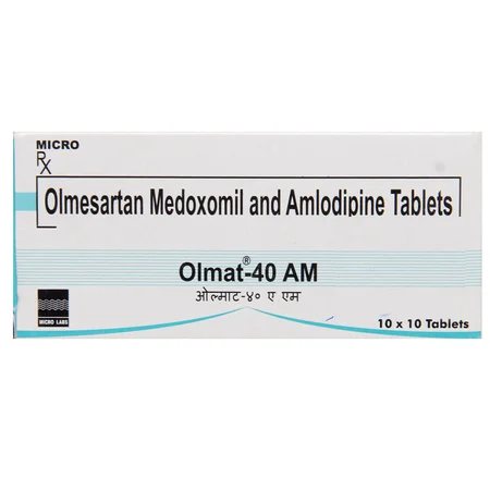 Olmat-40 AM Tablet 10's
