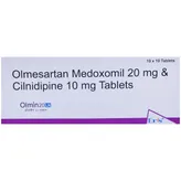 Olmin 20 LN Tablet 10's, Pack of 10 TABLETS