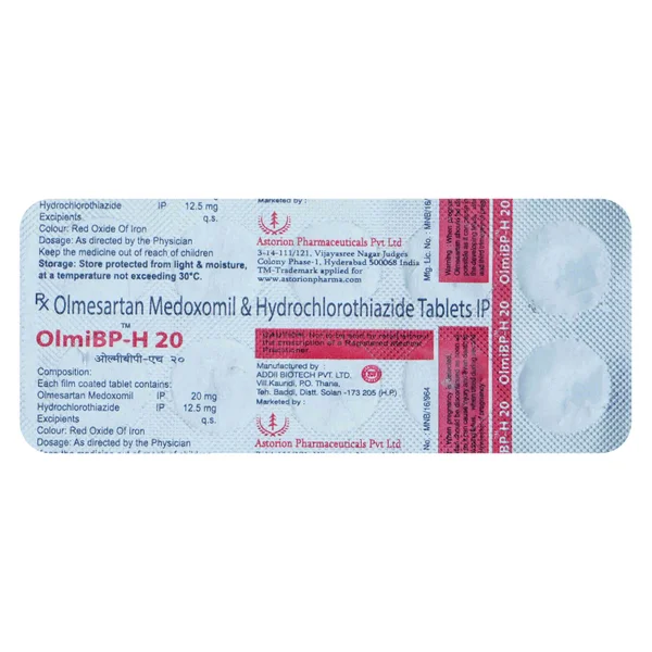 Olmibp H20 Tablet 10's